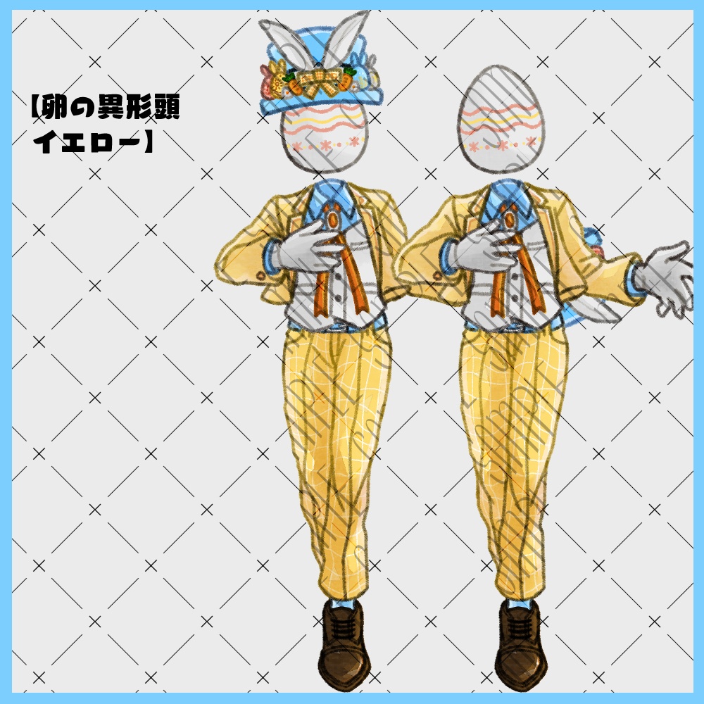 フリー素材「なんかに使えそうな立ち絵素材」28