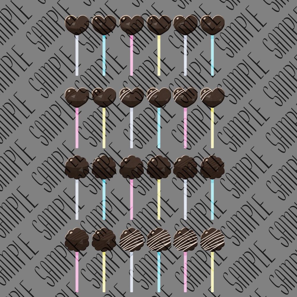 【フリー素材】なんかに使えそうなチョコレートの素材2