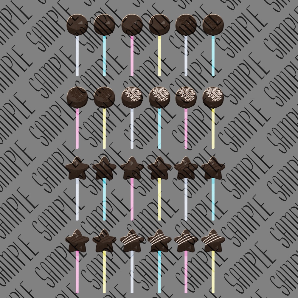 【フリー素材】なんかに使えそうなチョコレートの素材2