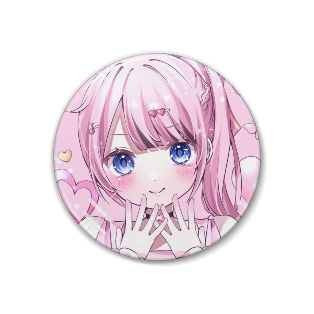 ･*古桜 暁音⋆｡ 1.5周年＆生誕記念グッズ/缶バッチ メインビジュアル