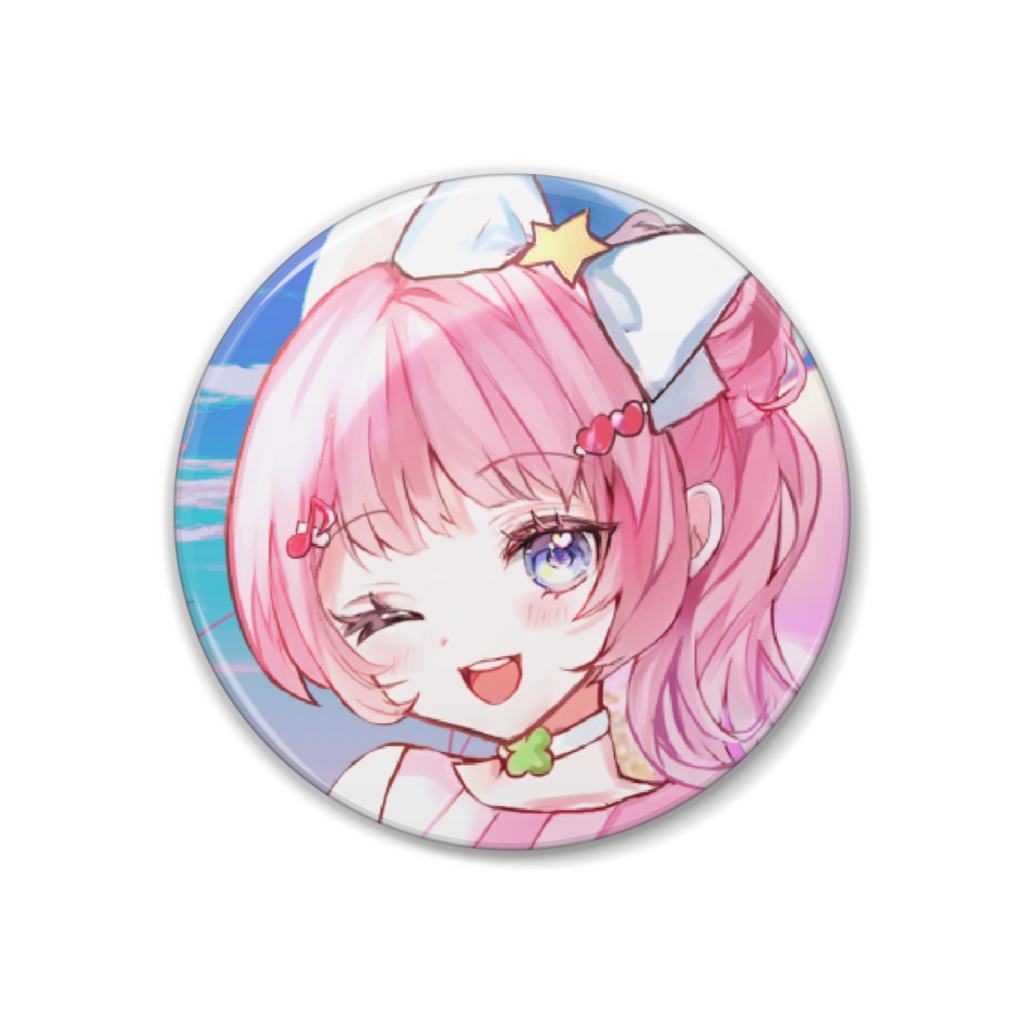 ･*古桜 暁音⋆｡ 1.5周年＆生誕記念グッズ/缶バッチ 88☆彡