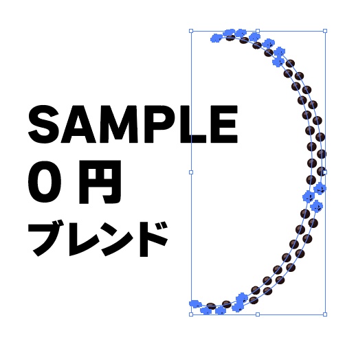 和太鼓(大太鼓)のイラストとねじり鉢巻きのパターンブラシ_ベクター