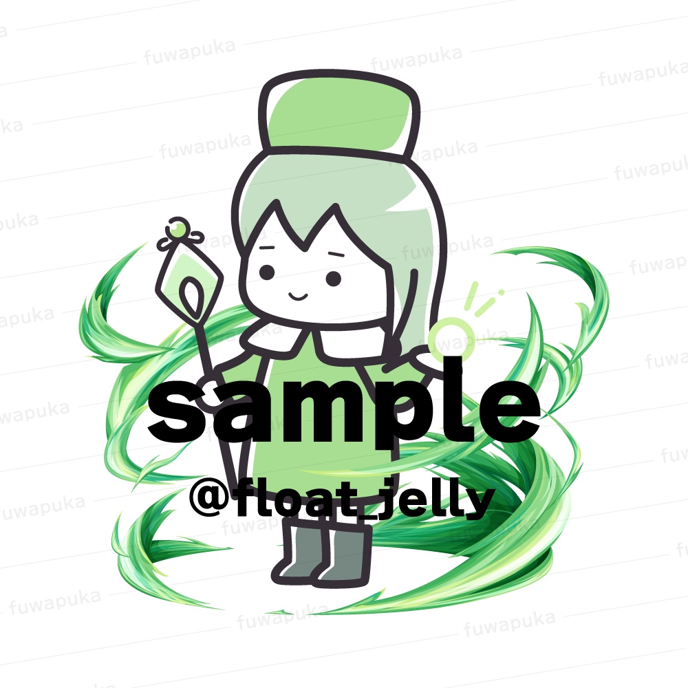 風属性のエフェクト_イラスト素材_PNGのみもあります