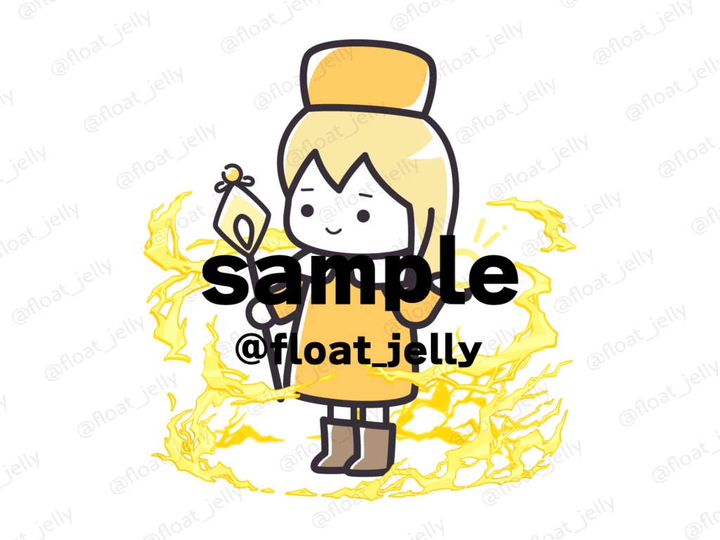 風属性のエフェクト_イラスト素材_PNGのみもあります