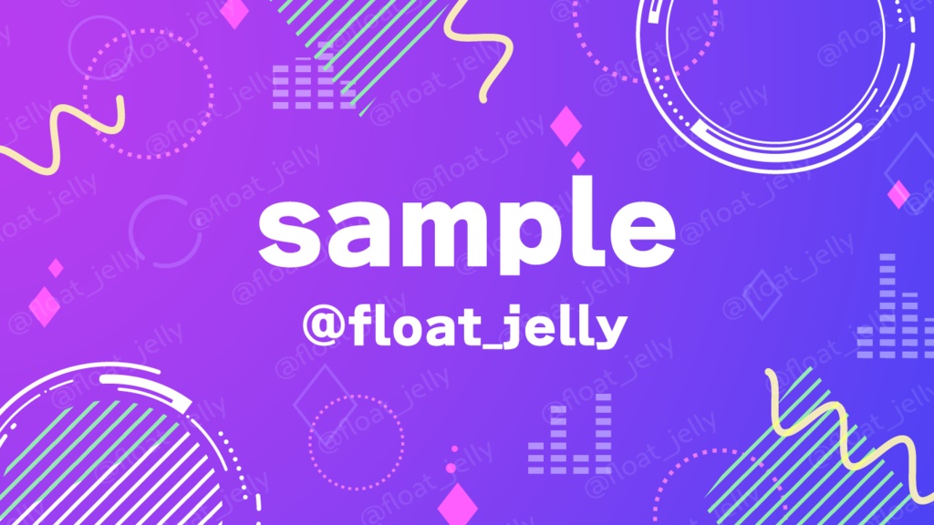 デジタルなミュージックの背景イラスト_ベクター