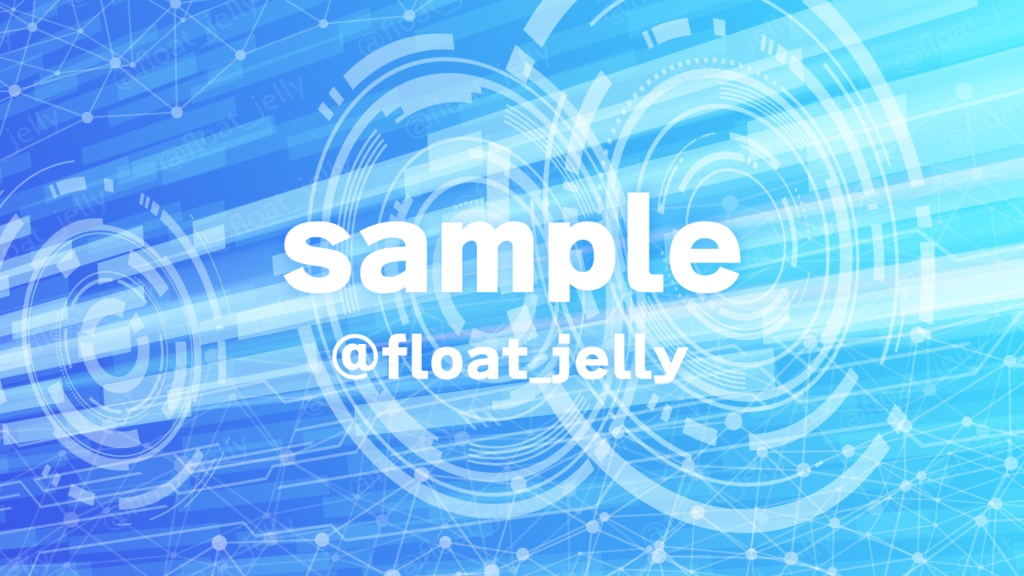 デジタルなミュージックの背景イラスト_ベクター