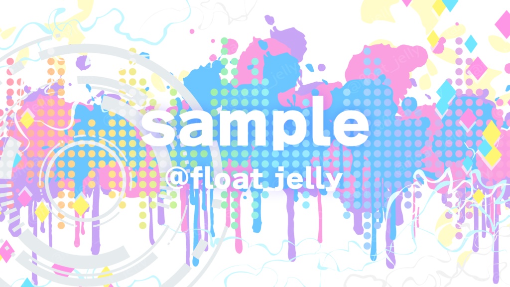 デジタルなミュージックの背景イラスト_ベクター