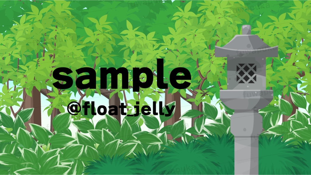 石の灯籠のイラスト素材 _ベクター