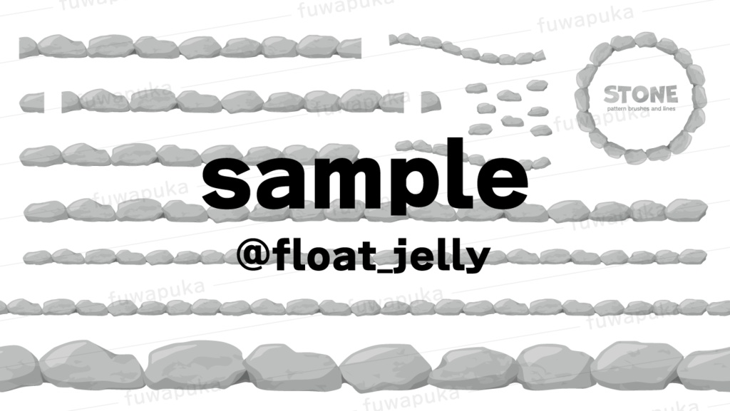 参道の背景と石のラインのイラスト素材_ベクター