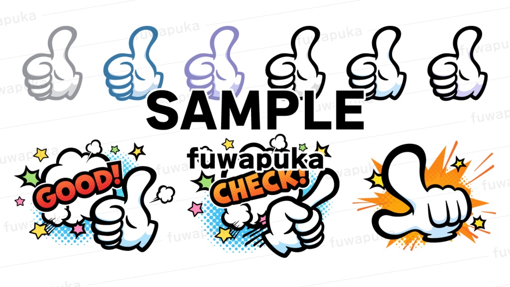 白い手袋の手と背景素材_ベクター