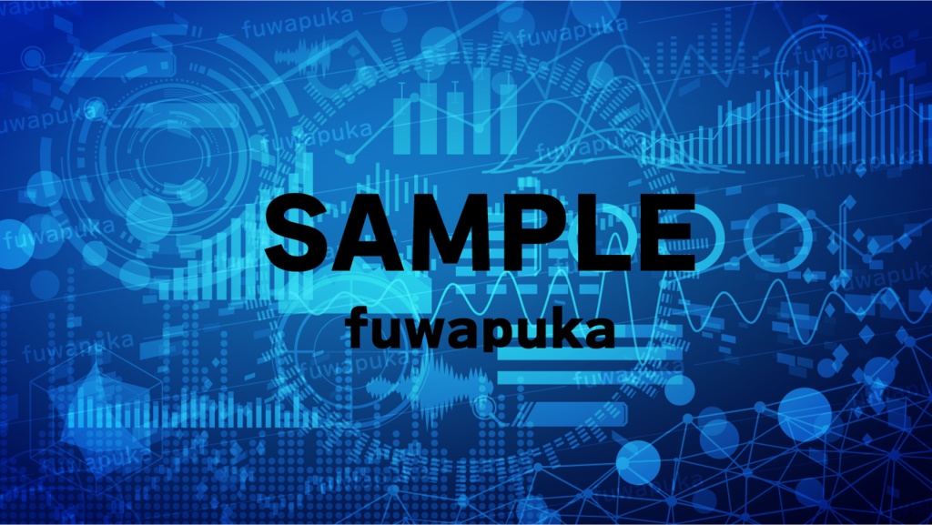 立体的なコインとグラフのベクター素材