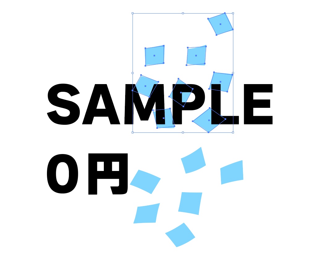 運動会の背景とスピード感のある空の背景素材_ベクター