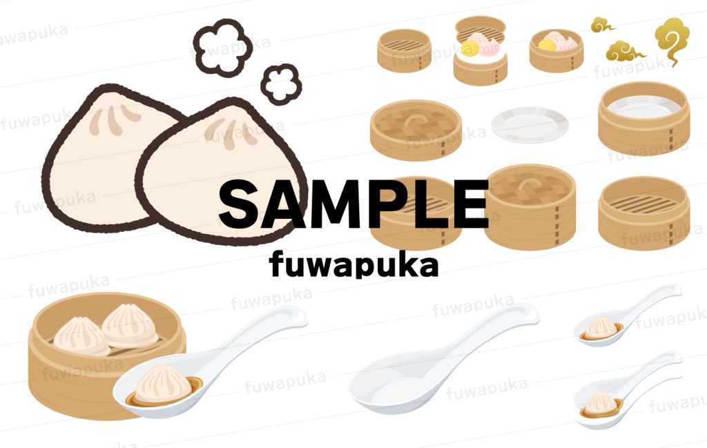 点心のイラスト素材_ベクター