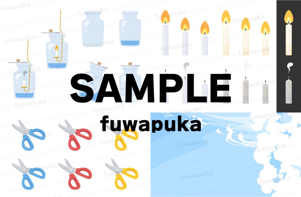 小学校5年生と6年生の理科のイラスト素材_ベクター