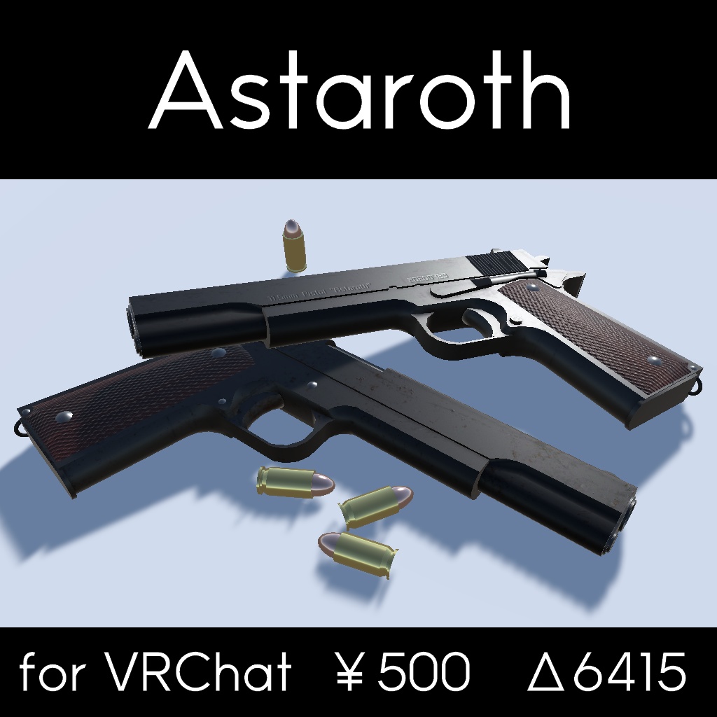 11.5mm Pistol "AWR-1 Astaroth"