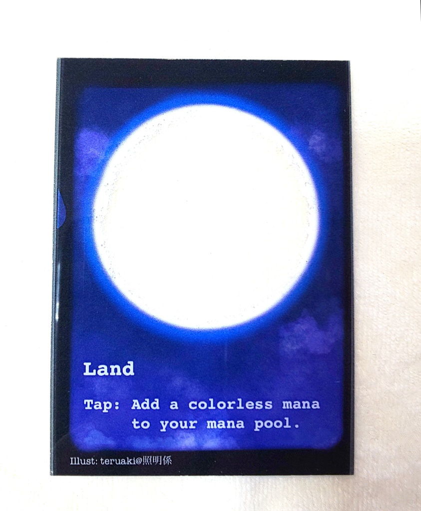 月マーカー(クリア素材)