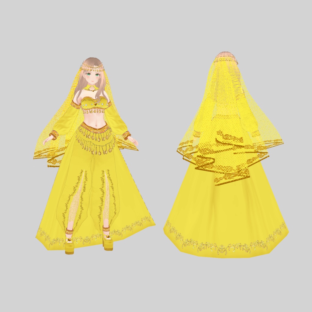 VRoid Texture アラビアンスタイル(7color)