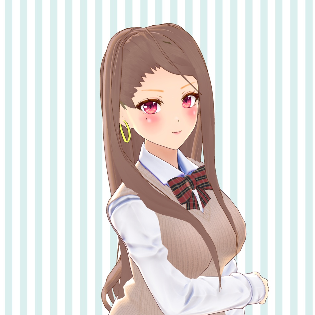 VRoid Hair presets ギャルのヘアスタイル