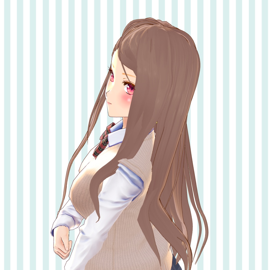 VRoid Hair presets ギャルのヘアスタイル