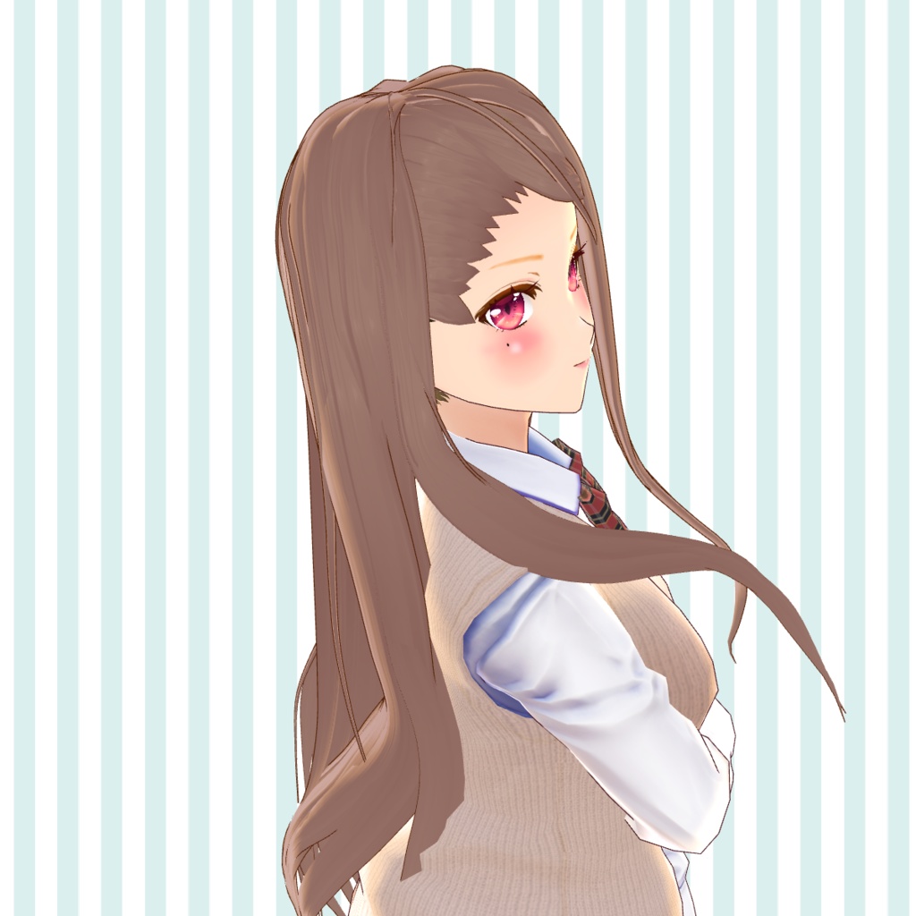 VRoid Hair presets ギャルのヘアスタイル