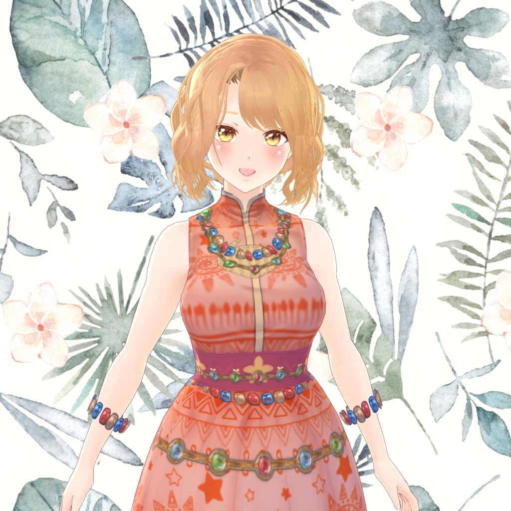 VRoid Hair presets ウェーブボブ