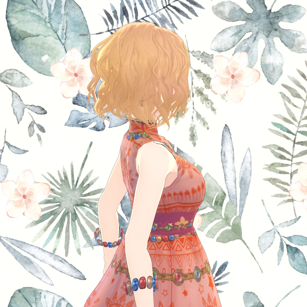 VRoid Hair presets ウェーブボブ