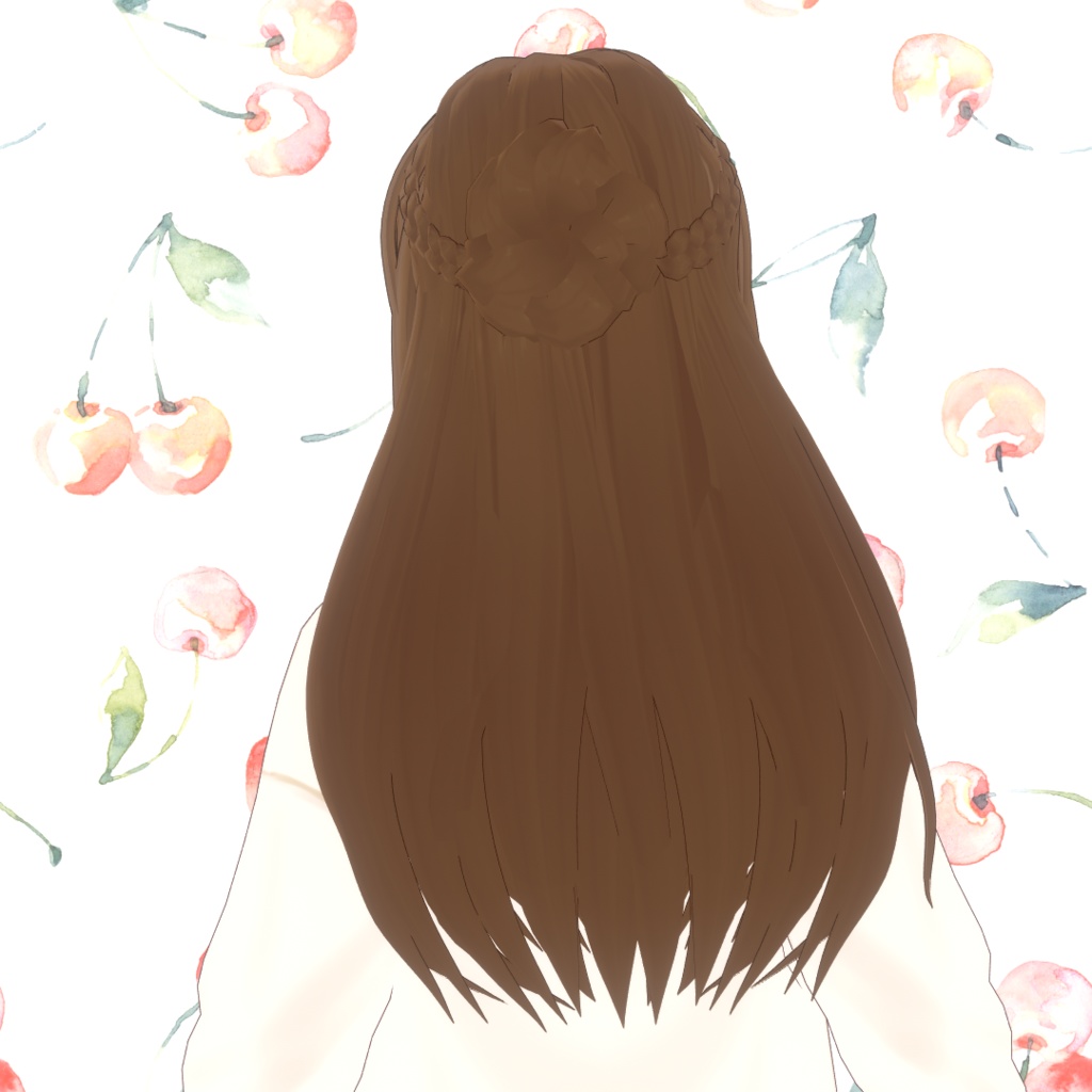 VRoid Hair presets 良いとこのお嬢様ヘア