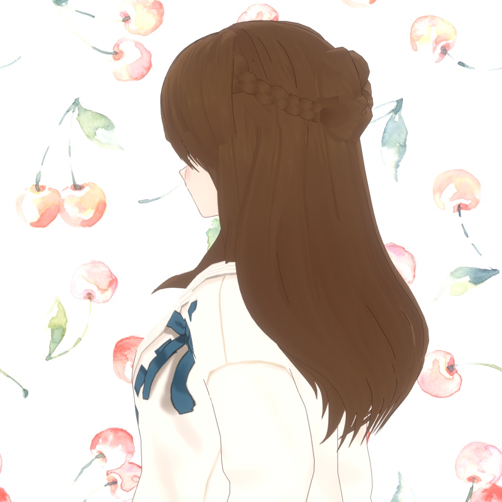VRoid Hair presets 良いとこのお嬢様ヘア