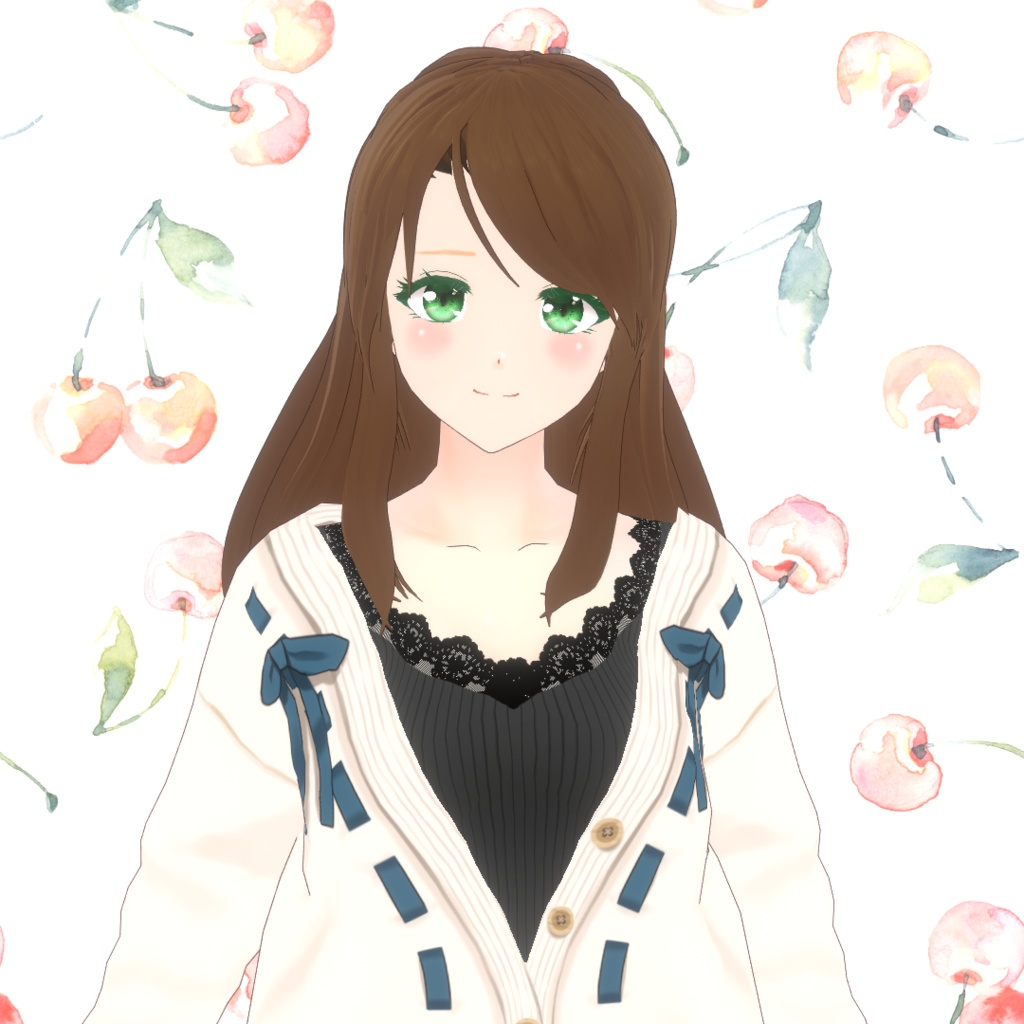 VRoid Hair presets 良いとこのお嬢様ヘア