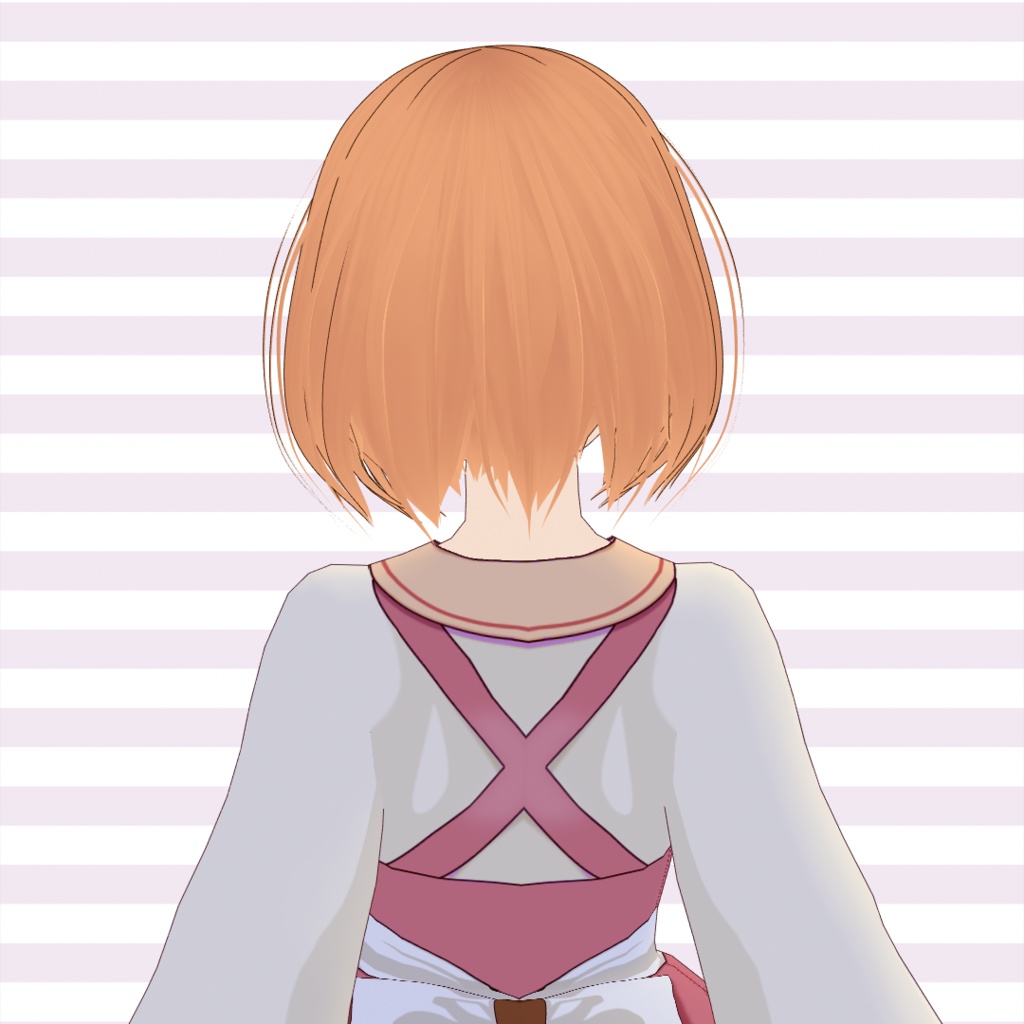 VRoid Hair presets 手ぐしでざっくりボブ