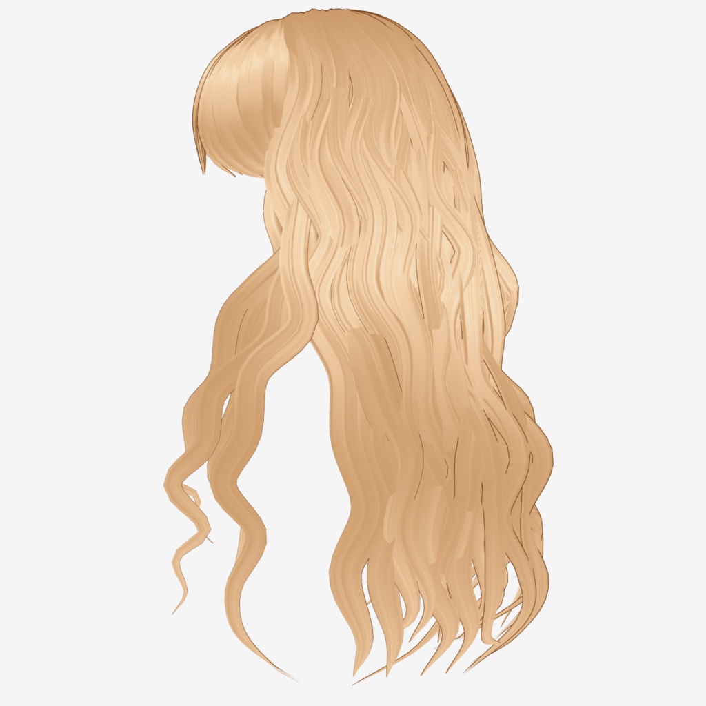 VRoid Hair presets オトナっぽウェーブヘア&ねこみみウェーブヘア