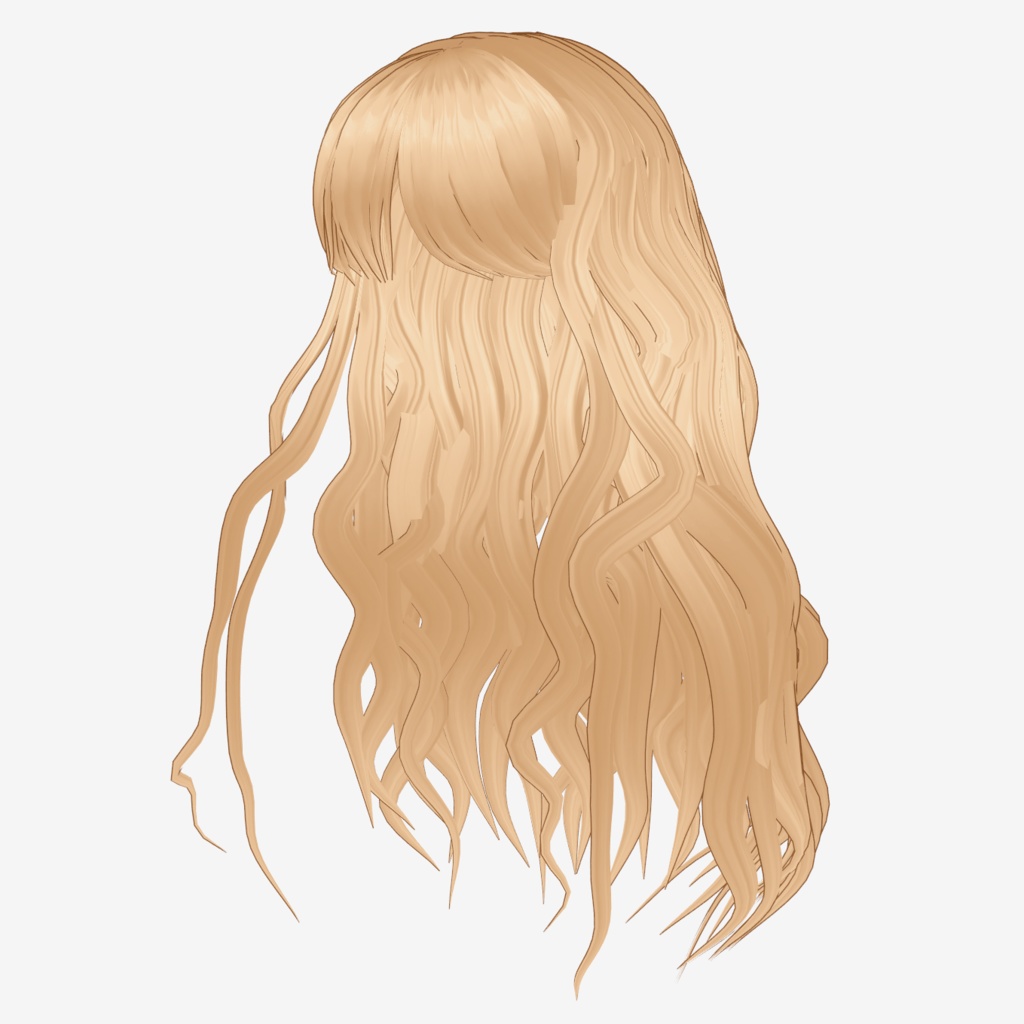 VRoid Hair presets オトナっぽウェーブヘア&ねこみみウェーブヘア