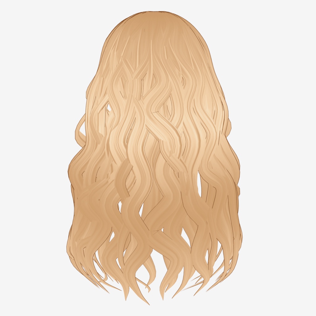 VRoid Hair presets オトナっぽウェーブヘア&ねこみみウェーブヘア