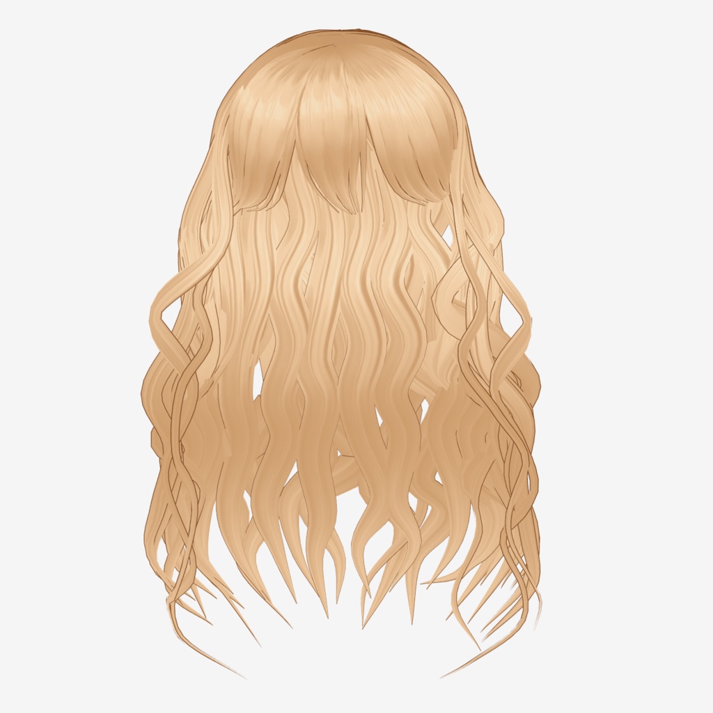 VRoid Hair presets オトナっぽウェーブヘア&ねこみみウェーブヘア