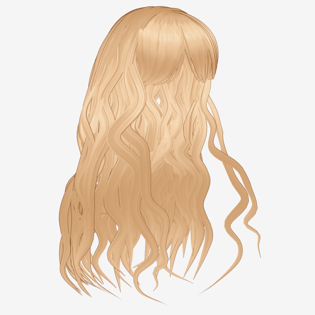 VRoid Hair presets オトナっぽウェーブヘア&ねこみみウェーブヘア