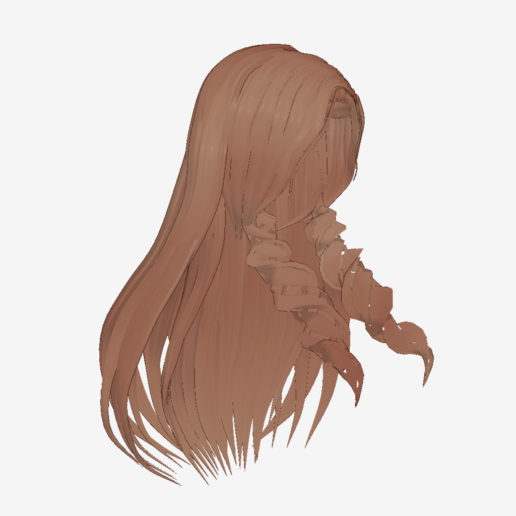 VRoid Hair presets グラマラスカールヘア