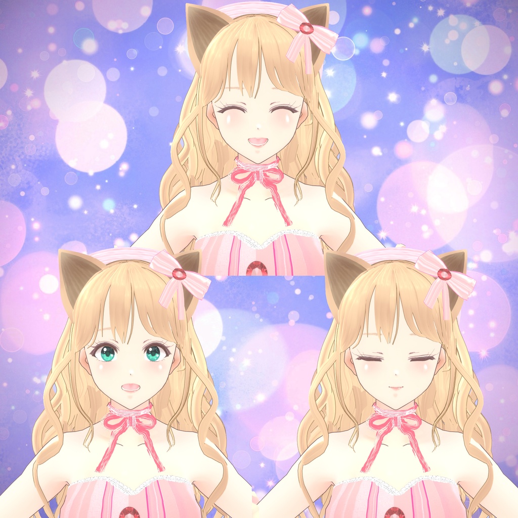 VRoid model:「みう-Miu-」(.vroidデータ+VRM)