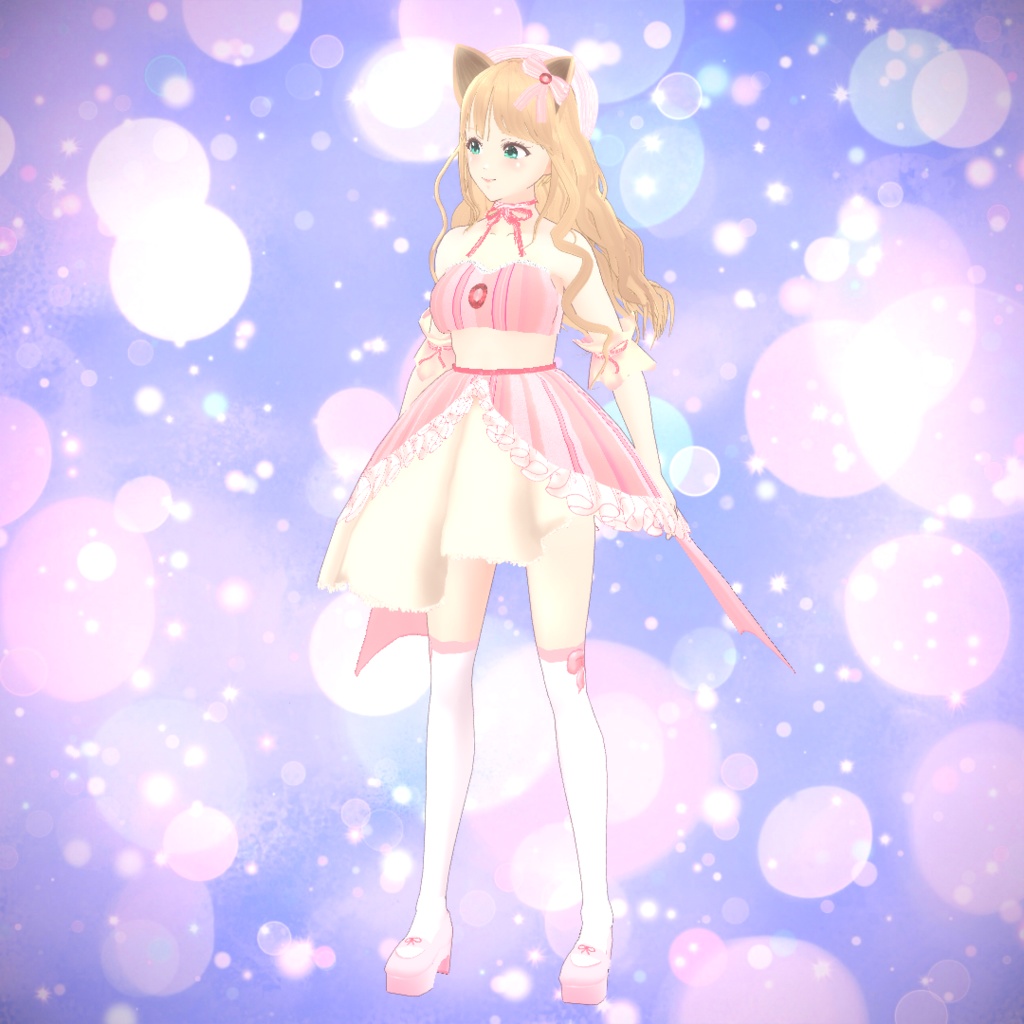 VRoid model:「みう-Miu-」(.vroidデータ+VRM)