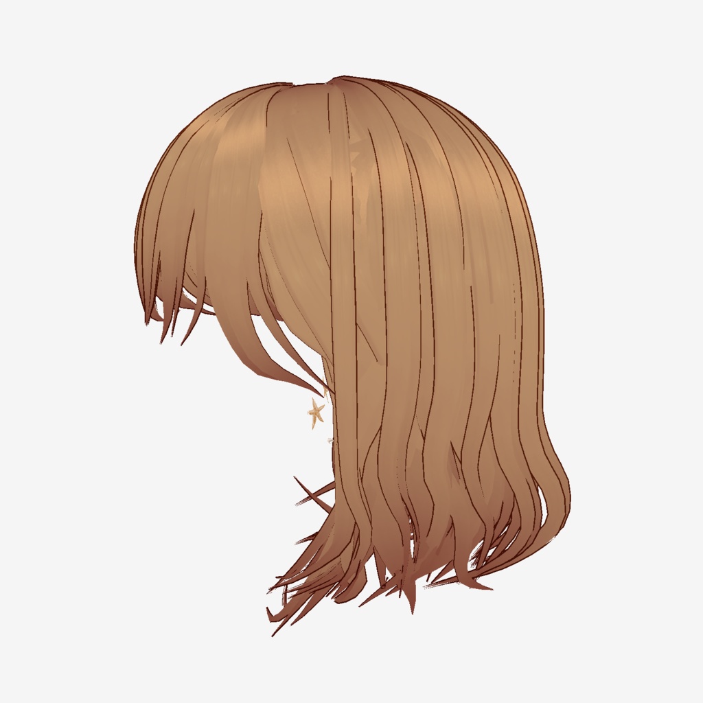 VRoid Hair Happy Summer hair