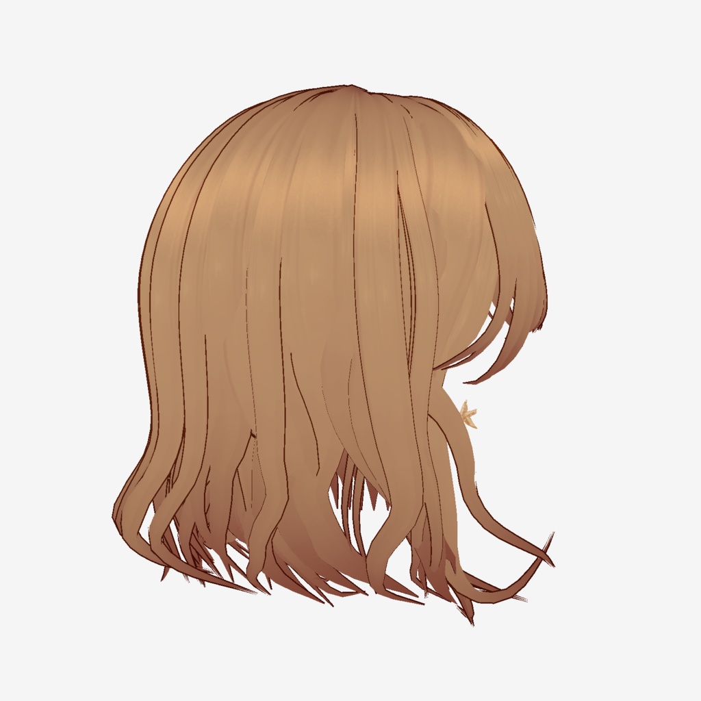 VRoid Hair Happy Summer hair