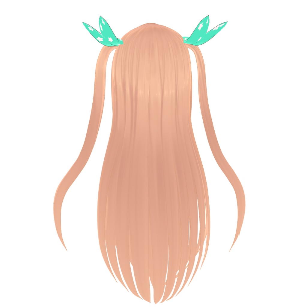 VRoid Hair presets 天使のツインテール