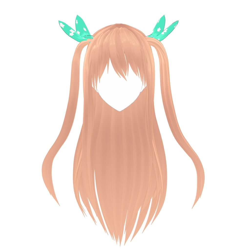 VRoid Hair presets 天使のツインテール