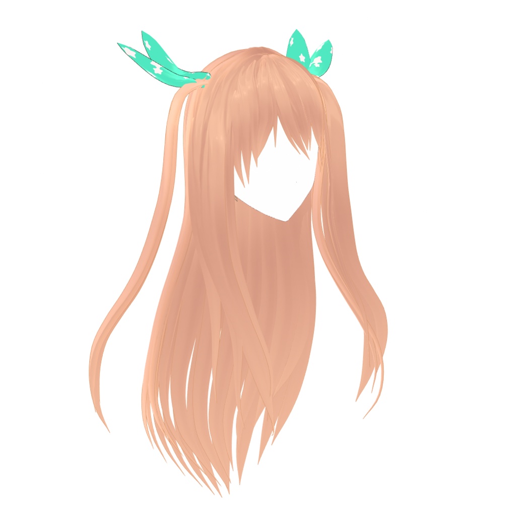 VRoid Hair presets 天使のツインテール