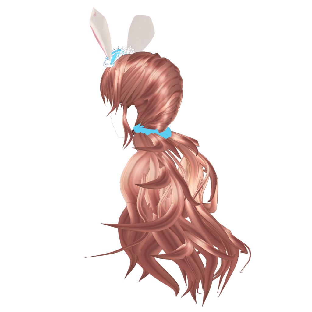 VRoid Hair presets アンダーツインテール