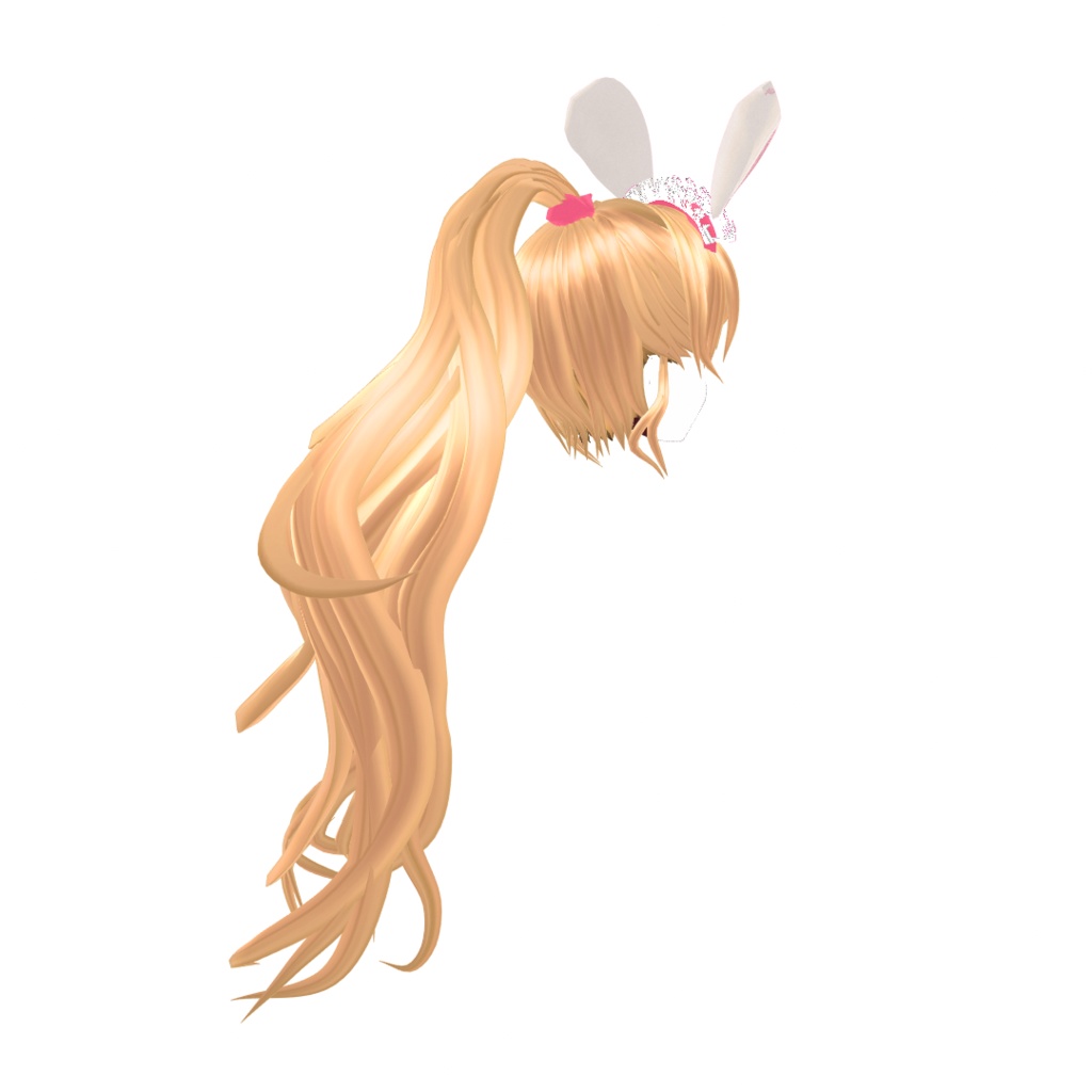 VRoid Hair presets うさみみポニーテール