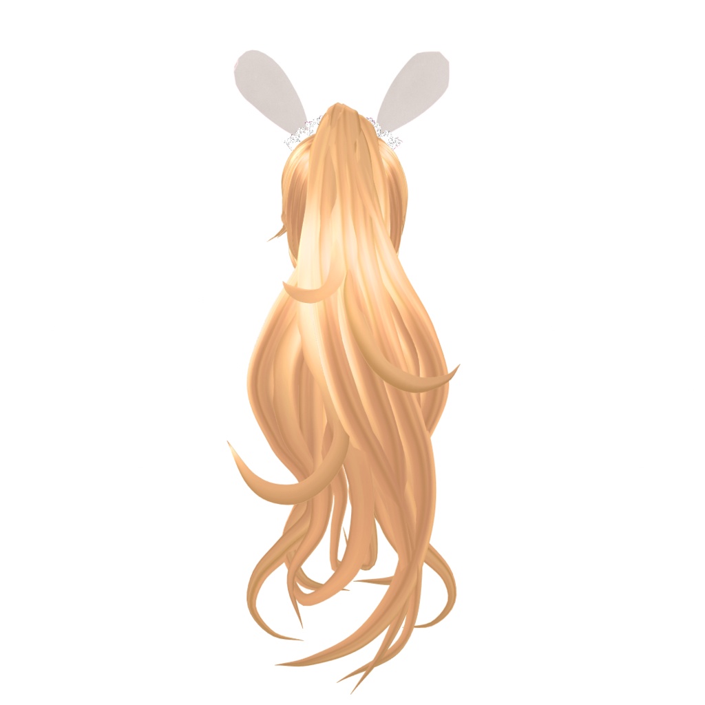 VRoid Hair presets うさみみポニーテール