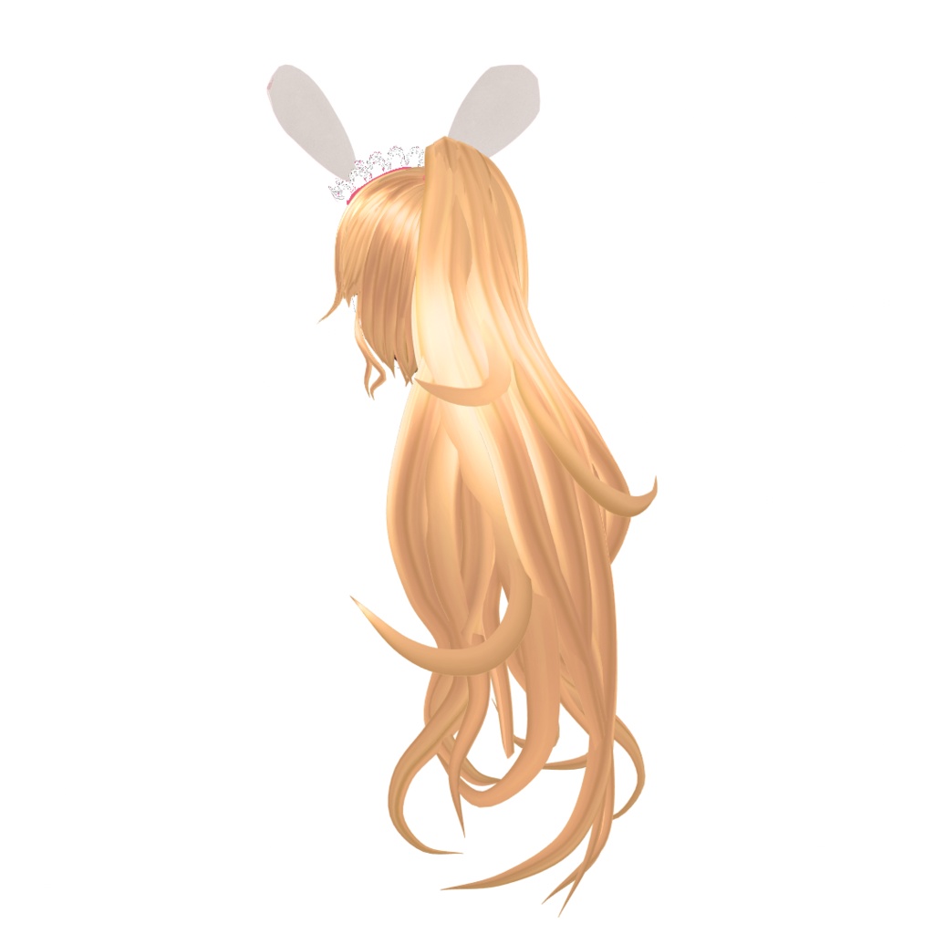 VRoid Hair presets うさみみポニーテール
