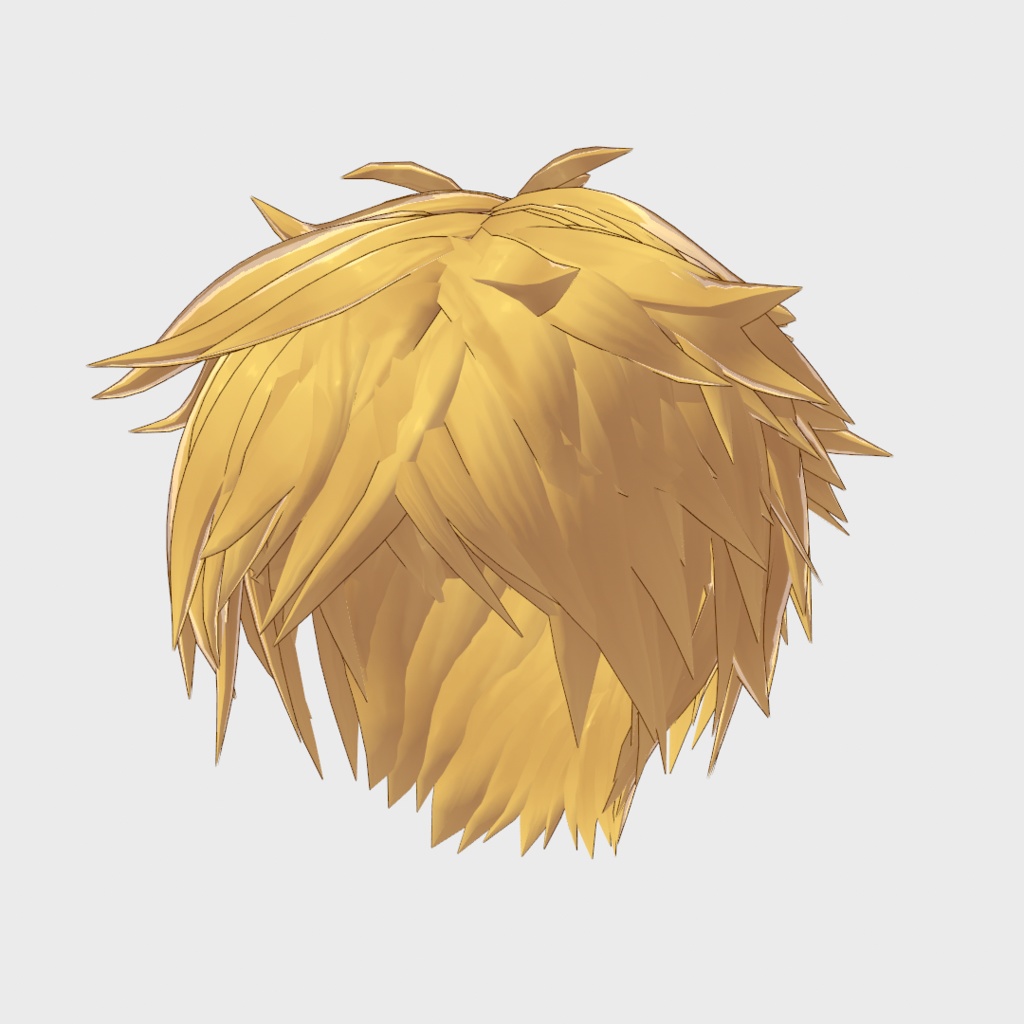 VRoid Hair presets Hair Sampleくんのかみがた