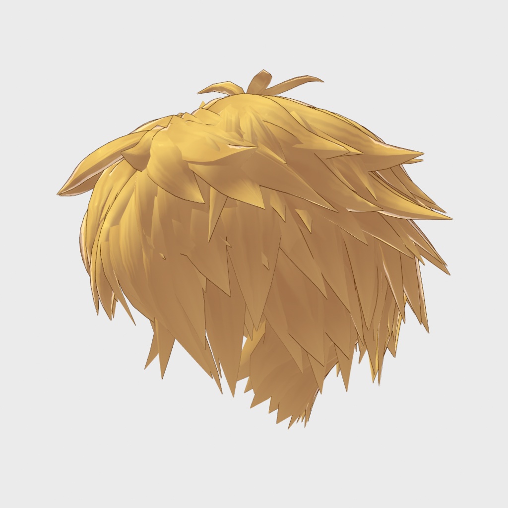 VRoid Hair presets Hair Sampleくんのかみがた