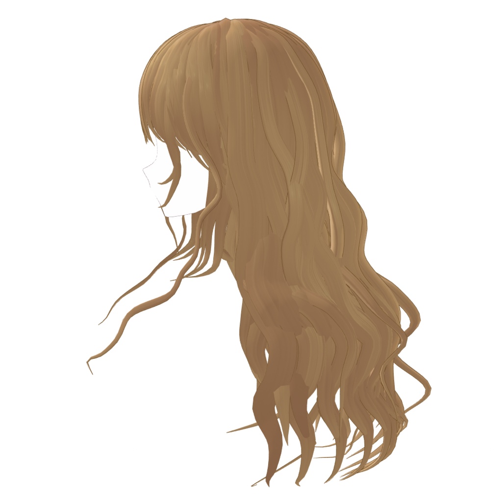VRoid Hair presets ナチュラルヘルシーウェーブヘア